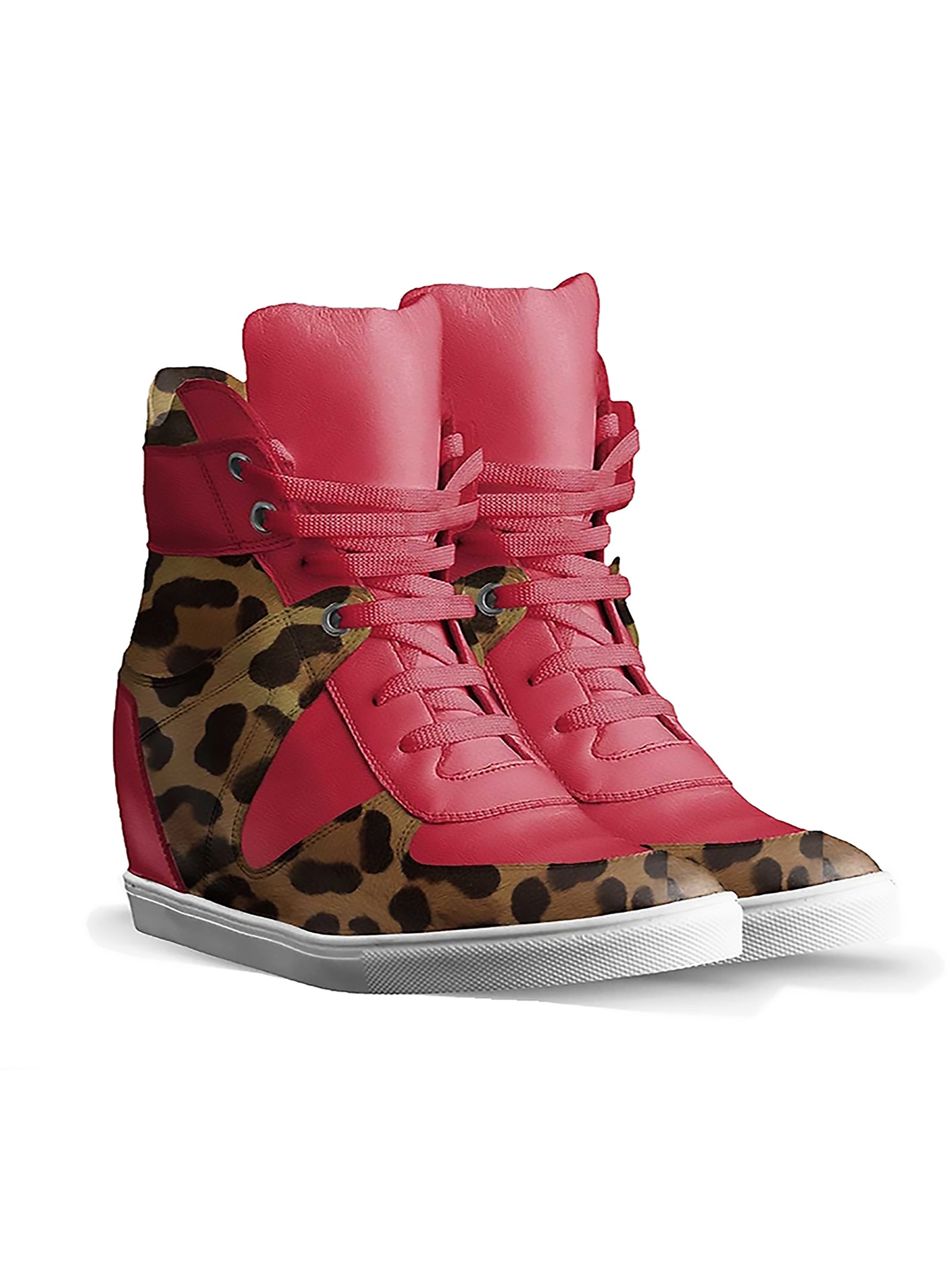 Lace-Up Wedge Sneakers for Women | The Reals Sneaker – Die By Fashion